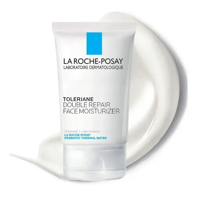 Hidratante de doble reparación para el rostro con niacinamida y ceramidas para todo tipo de piel La Roche Posay 40 ML