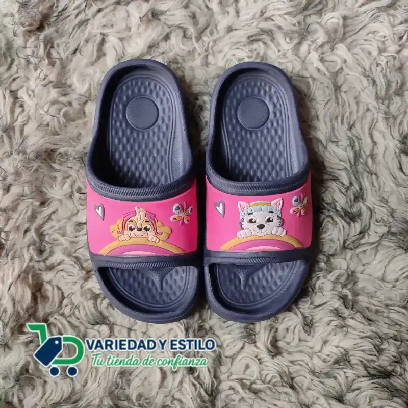 Chancletas de niña