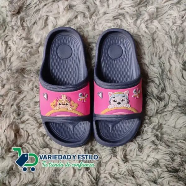 Chancletas de niña