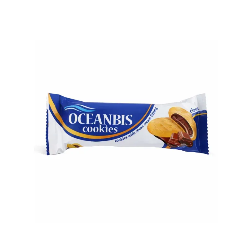 Galletas clásicas con relleno de crema de cacao Oceanbis (48 g / 1.69 oz)