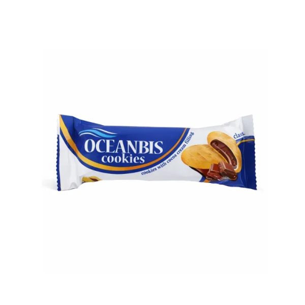 Galletas clásicas con relleno de crema de cacao Oceanbis (48 g / 1.69 oz)