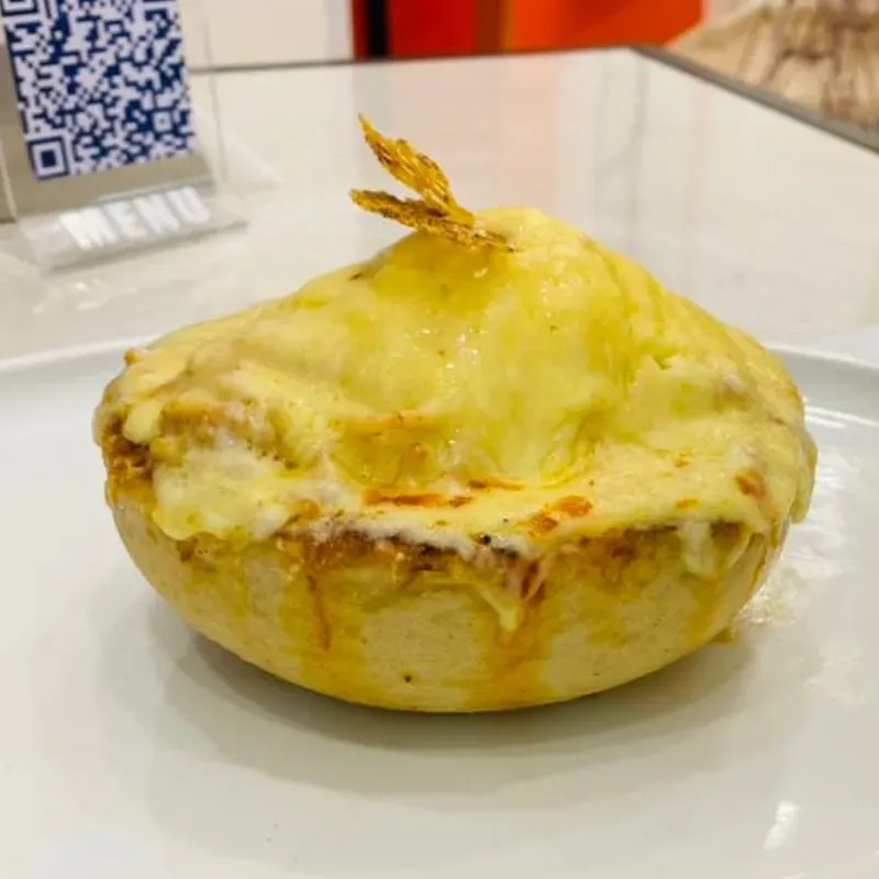 Pizza bolo de jamón