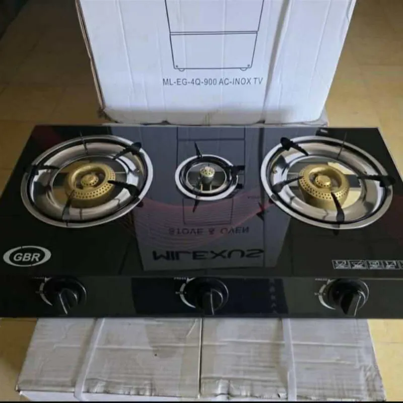 Fogon de gas de vitroceramica