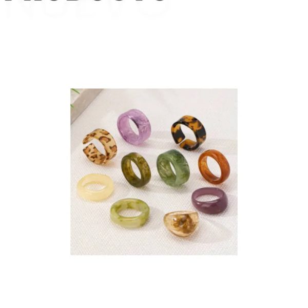 Anillos de carey