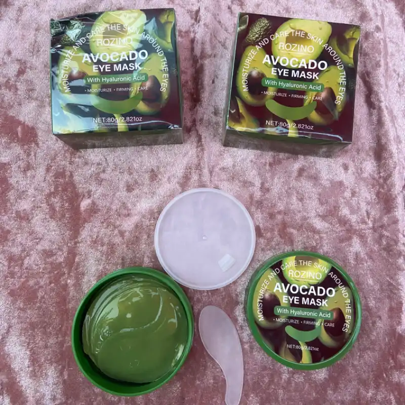 ✨Parches de ojeras de aguacate con ácido hialurónico✨