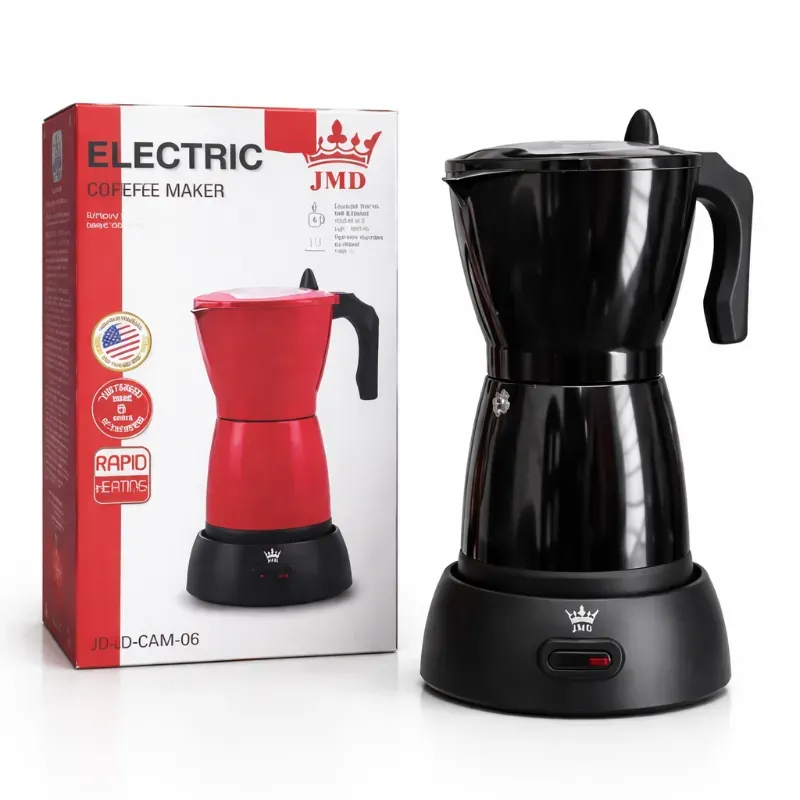 CAFETERA ELÉCTRICA JMD 3 - 6 TAZAS (MNC)