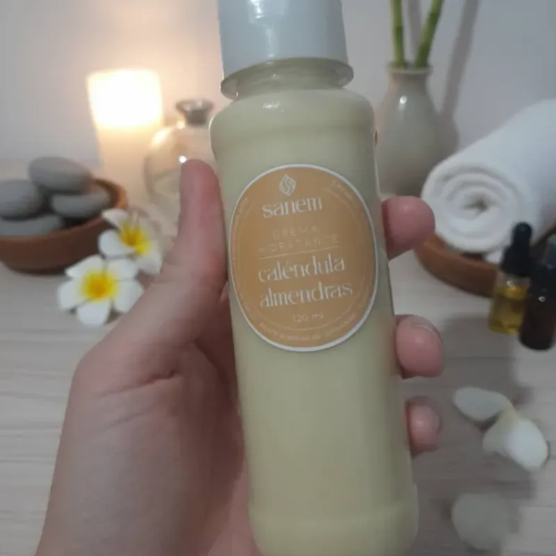 Crema de Caléndula y Almendras 120ml (Sanem)