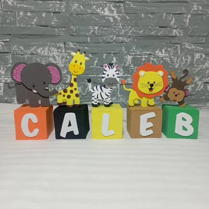 Cubitos con nombre (Safari)