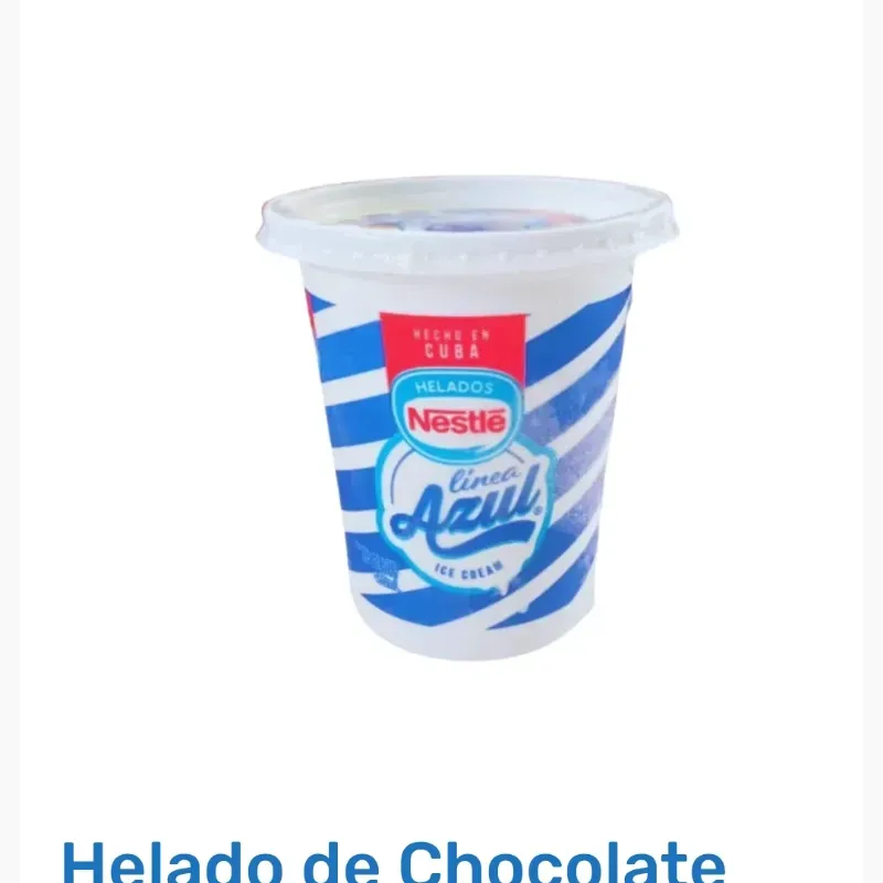 Helado nestle