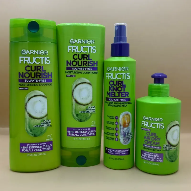 Set garnier curl nourich 4 productos