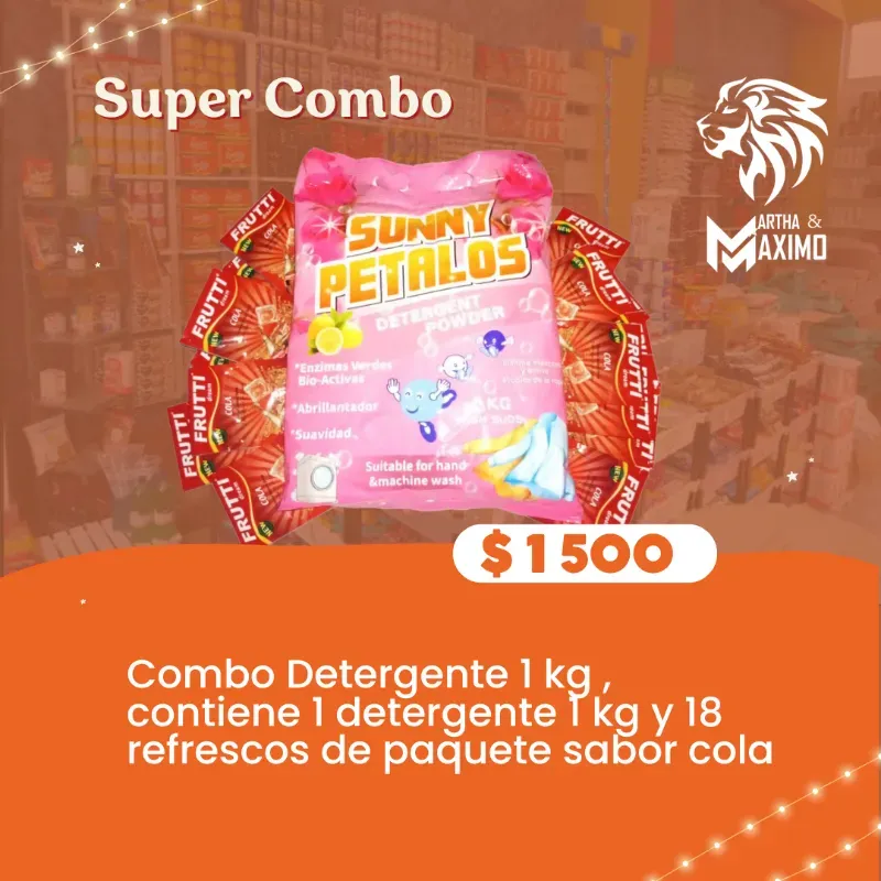 Combo Detergente 1 kg