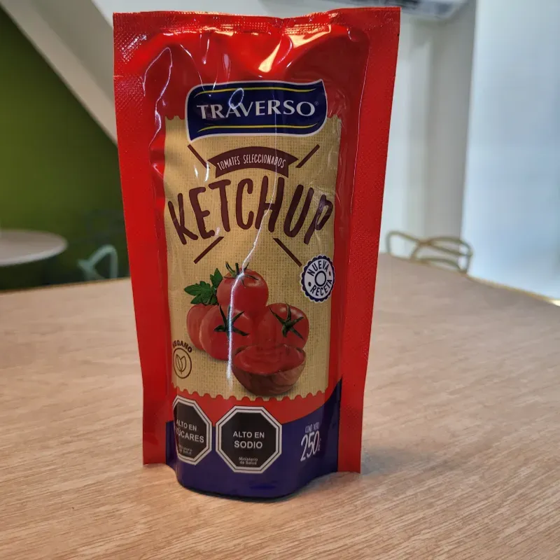 KETCHUP TRAVERSO 250GR