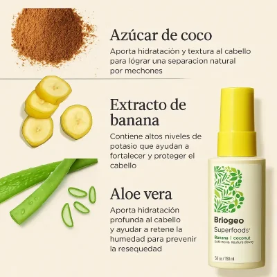 Briogeo Superfoods™ Banana + Coconut Soft Wave Texture Spray