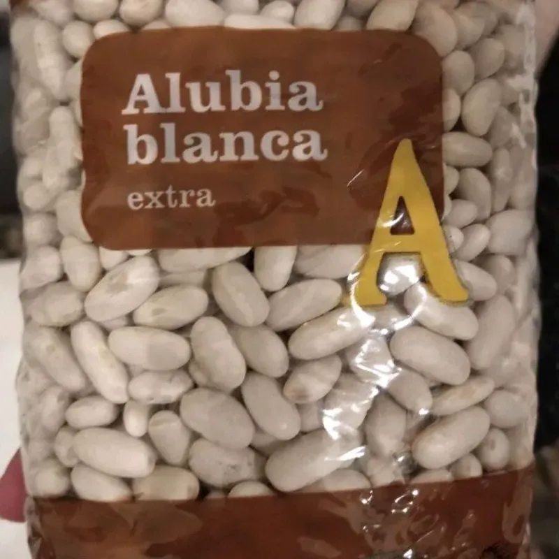 Frijoles blancos (Alubia blanca Alimerka)
