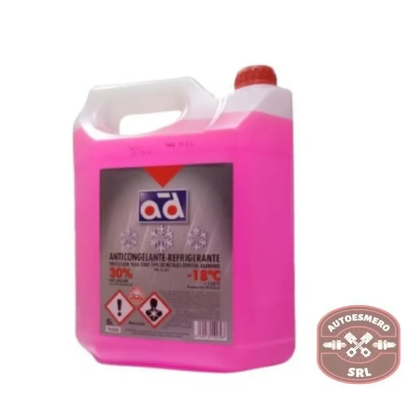 Anticongelante/Refrigerante Rosa 30% 5L