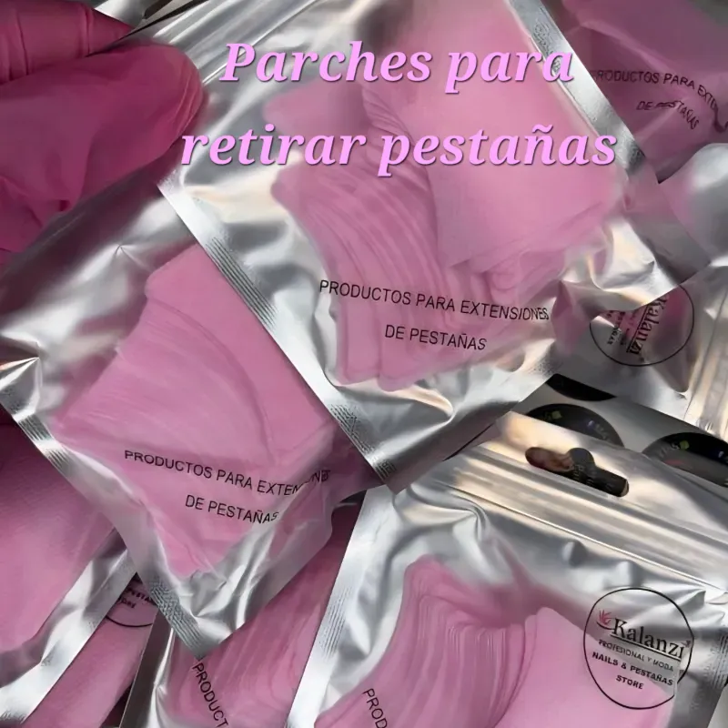 Parches para retiro de pestañas