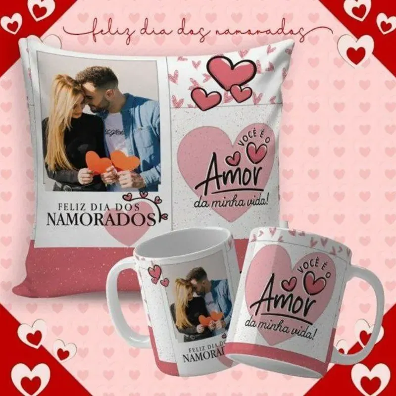 Combo cojín + jarra personalizada