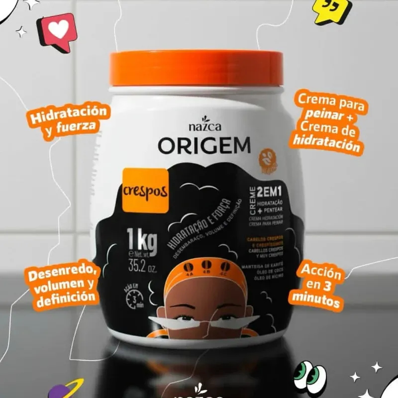 Crema para rizos
