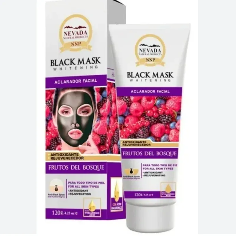 Mascarilla de gel negra