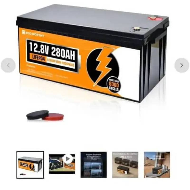 Baterías de litio lifepo4