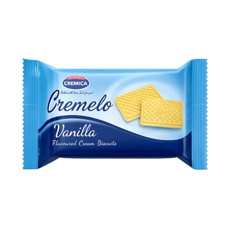 Galletas con crema sabor vainilla Cremelo