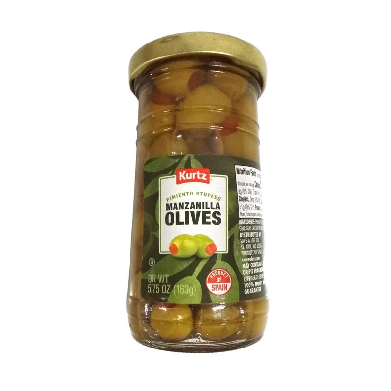 Aceitunas rellenas pimiento Kurtz