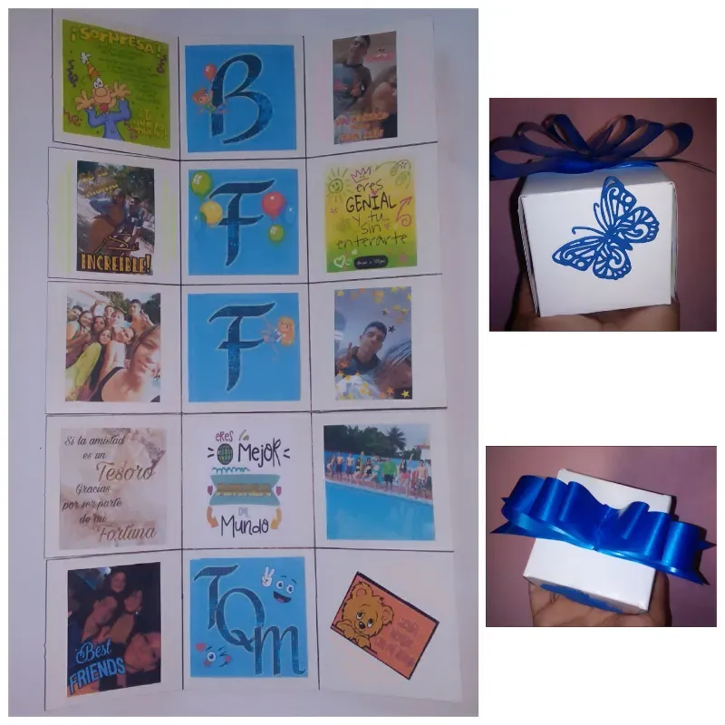 Cajitas Sorpresa para amistades