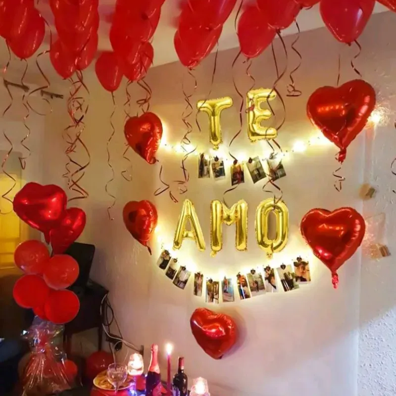 Decoración "TE AMO"
