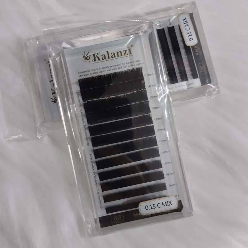 Pestañas Clásicas 0.15C Mix - Kalanzi