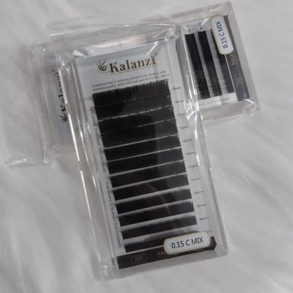 Pestañas Clásicas 0.15C Mix - Kalanzi