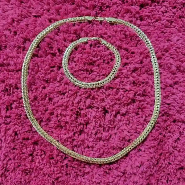 Set de cadena y manilla