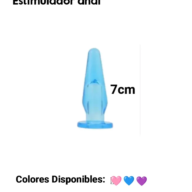 Estimulador anal