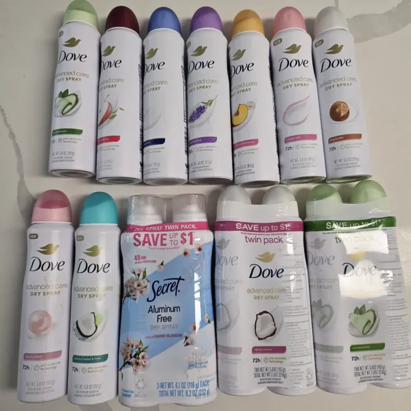 Desodorantes Dove Spray