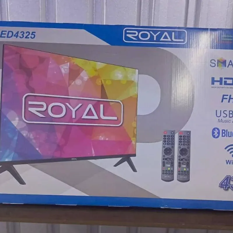 Smart TV de 43 pulgadas marca Royal
