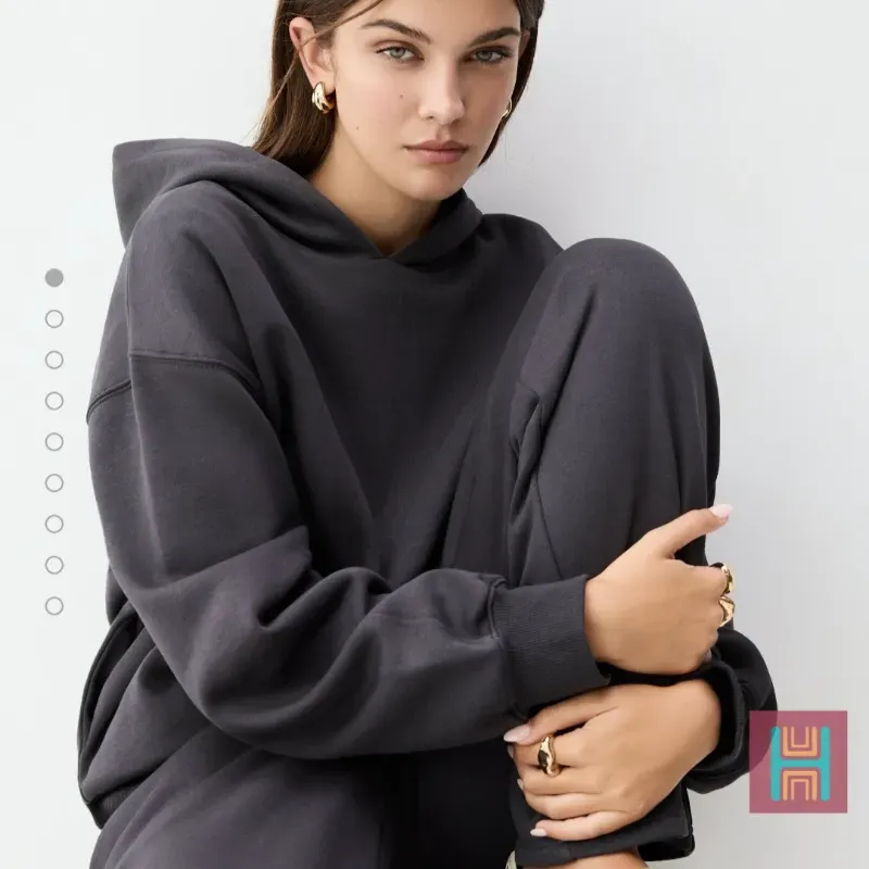 SUDADERA CAPUCHA GRIS 0079