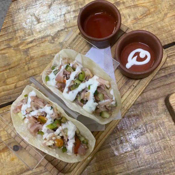 Taco de bacon