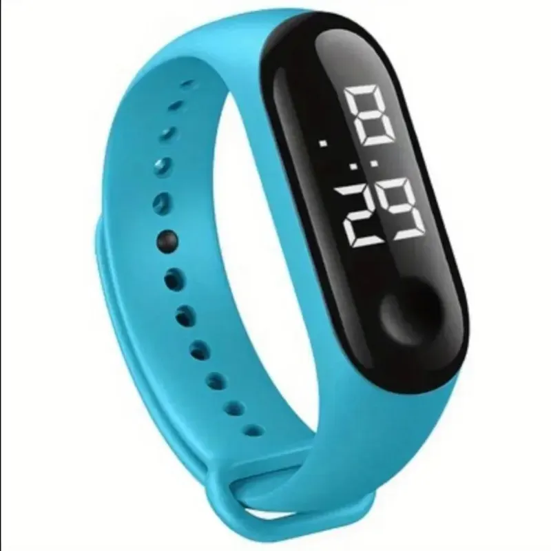 Reloj deportivo con pantalla táctil LED