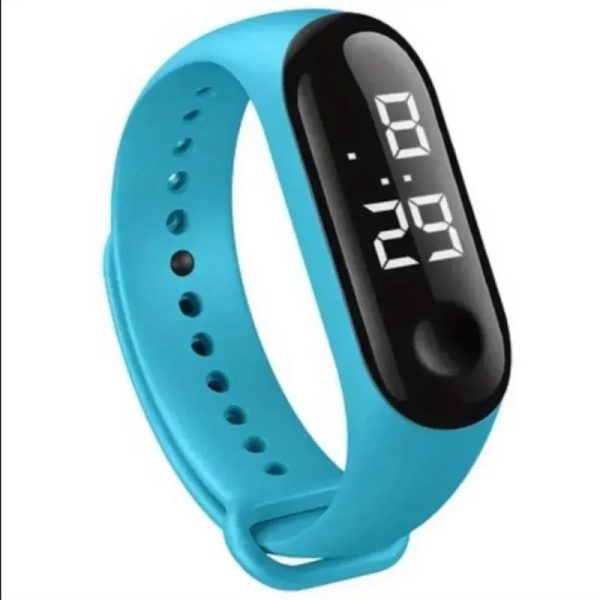 Reloj deportivo con pantalla táctil LED
