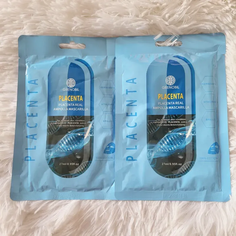 Mascarilla de placenta