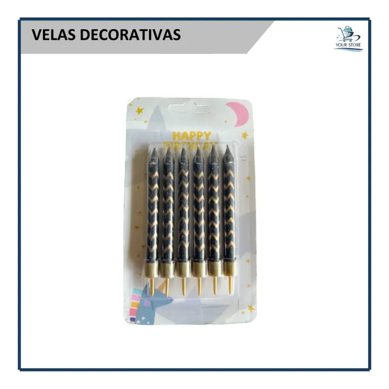 Velas Decorativas (6u)