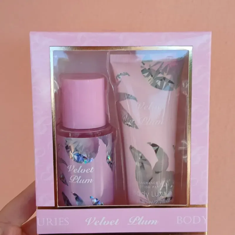 Set de perfume y crema de piel