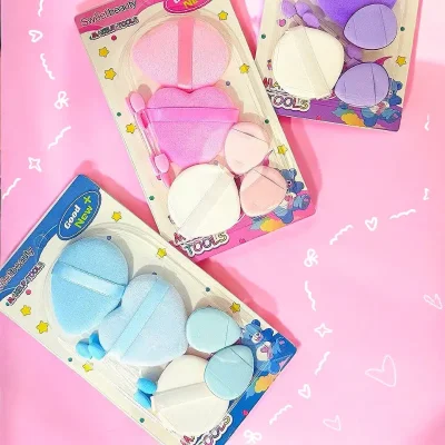 Motas para maquillaje con aplicador para sombra