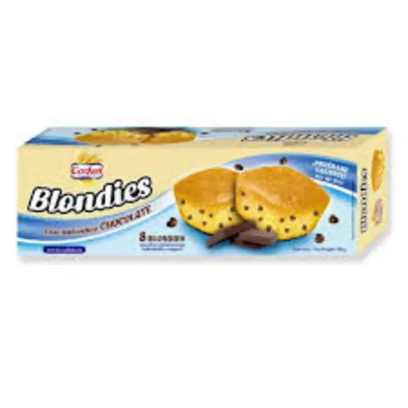 Blondies con Chocolate