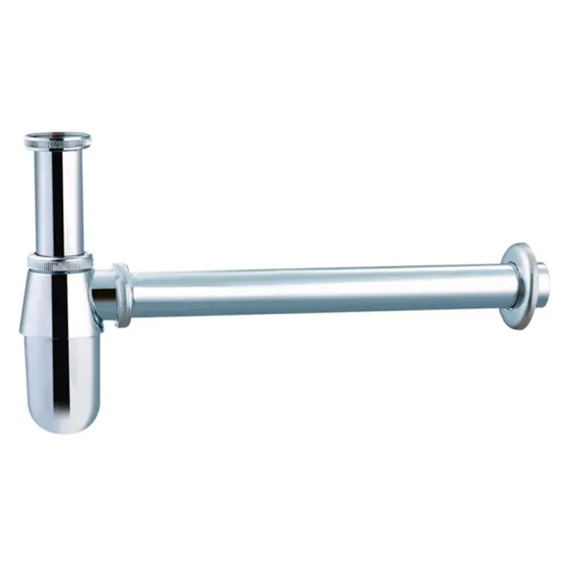 Sifón botella extensible 1(1/4) latón cromado