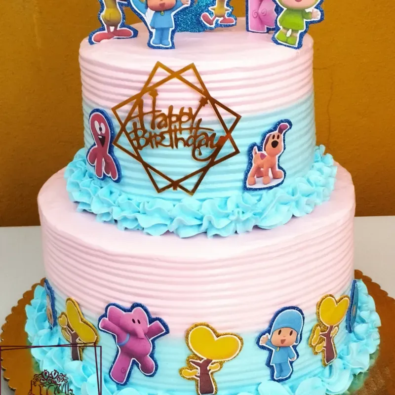 Cake de 2 pisos (25 y 17)