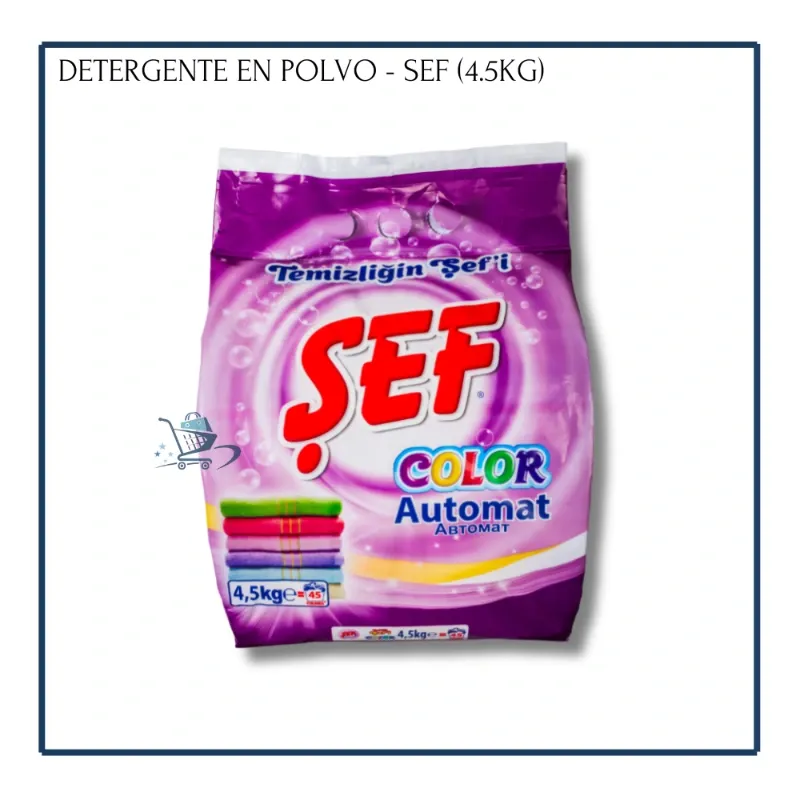 Detergente en Polvo Color - Sef (4.5Kg)