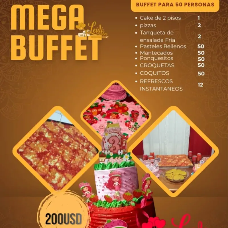 Buffet para cumpleaños #3