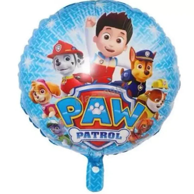 Globo Temático Paw Patrol Redondo
