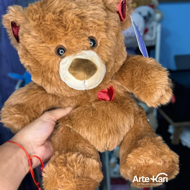Peluche oso marrón 