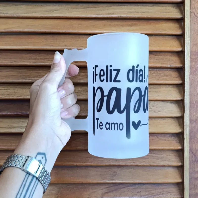 Jarra de Cristal Nevado Cervecera